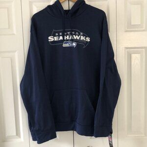 Seattle Seahawks NFL Team Appearl Hoodie Sweatshirt - Unisex XXL - Color Blue